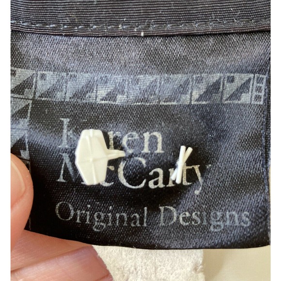 Vintage KAREN MCCARTY Button Up Embroidered Shirt - Picture 3 of 8
